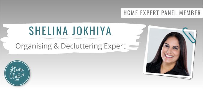 Shelina Jokhiya, Home Club ME's organising and decluttering expert