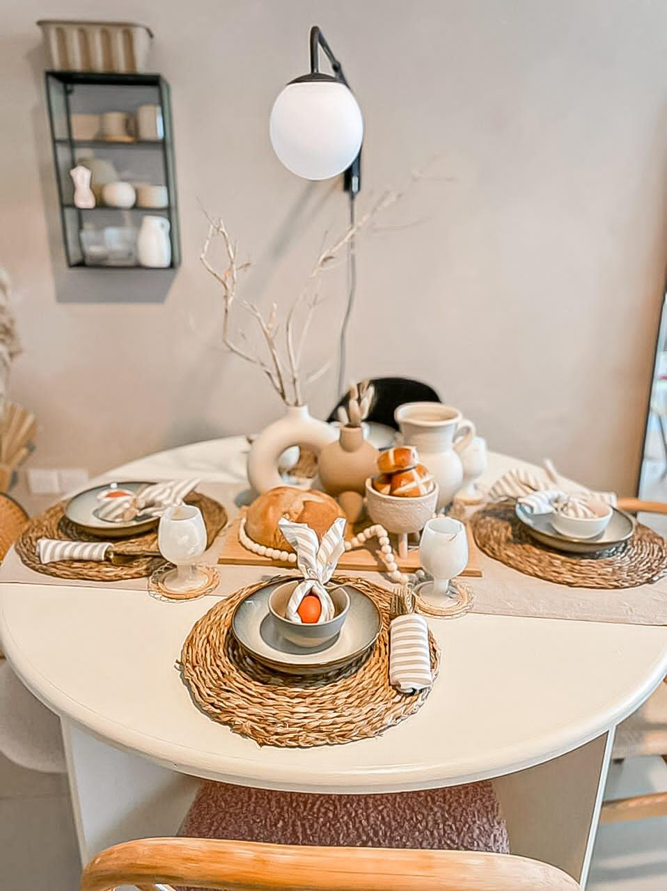 3 Table Dressing Ideas for Your Easter Brunch Tablescape. Tips From UAE